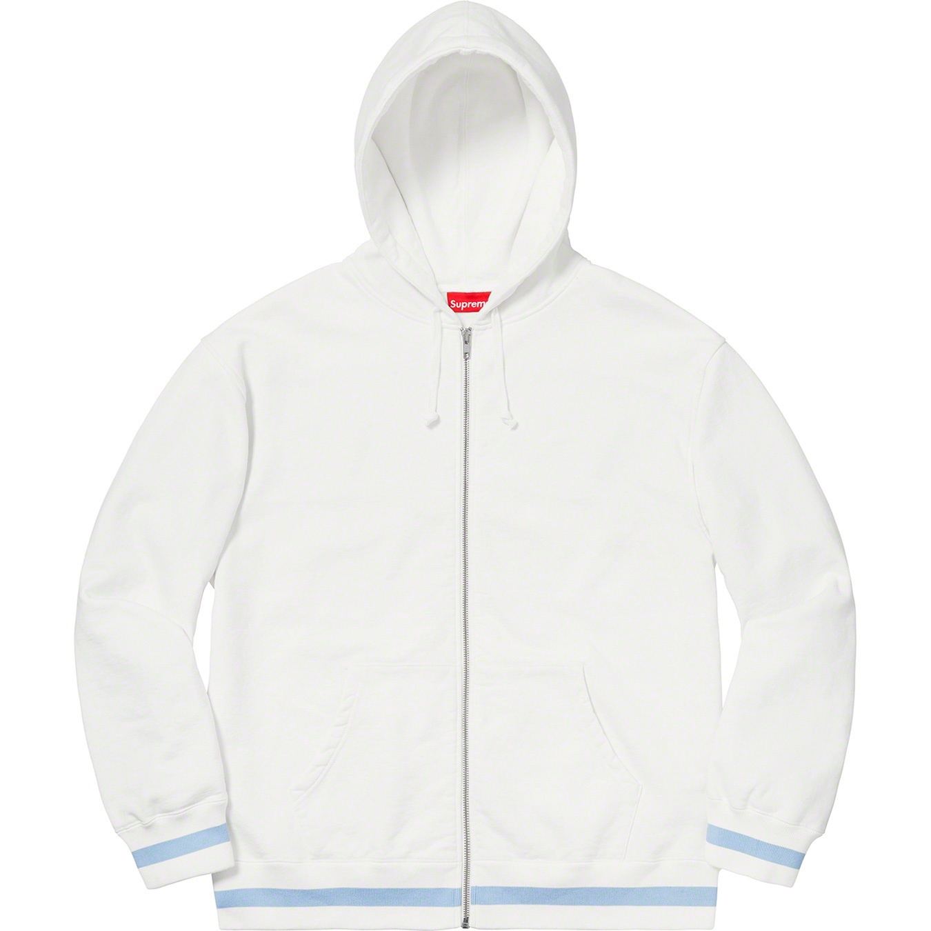 Old English Stripe Zip Up Sweatshirt view 8